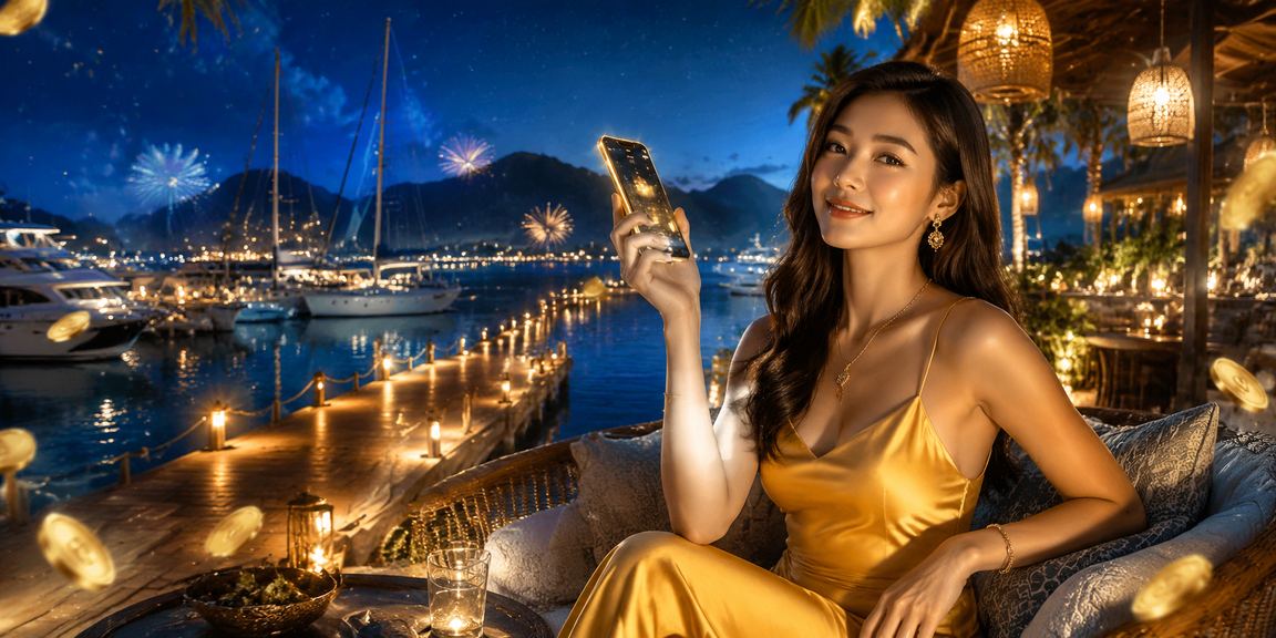 Pemain bermain slot mudah alih di tepi pantai Langkawi melalui ae4